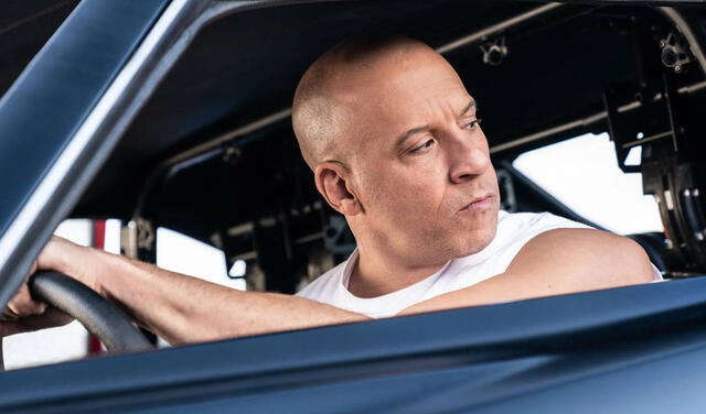 Vin Diesel en Rápidos y furiosos