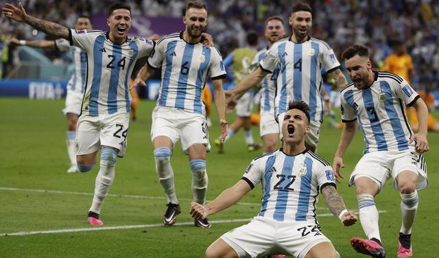 La selección argentina volvió a ganar un Mundial luego de 36 años. Foto: EFE
