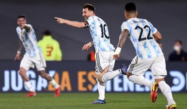 Lionel Messi marcó su sexto gol en las Eliminatorias Qatar 2022. Foto: Twitter @CONMEBOL