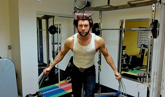 Disfraz de Wolverine. Foto: YouTube