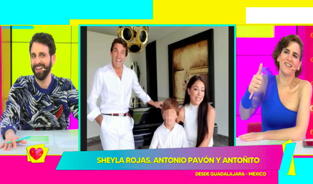 Hijo de Sheyla Rojas y Antonio Pavón sorprende al revelar que la comida peruana es su favorita