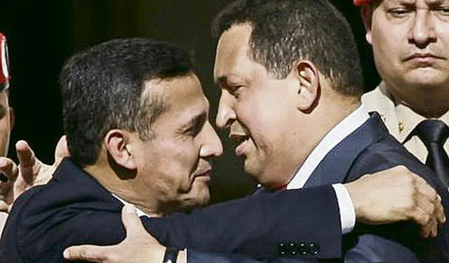 Coincidencia. Humala enfrenta acusación fiscal de haber recibido dinero de Hugo Chávez. Foto: difusión