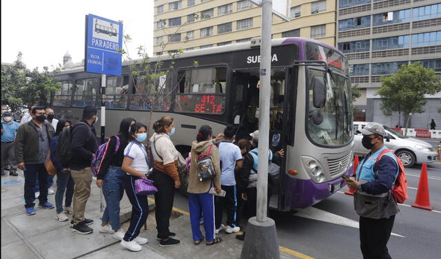 ¿En qué rutas del corredor Lechucero se puede pagar S/ 1 o, de ser estudiante, S/ 0,50? Foto: Carlos Contreras/LR.