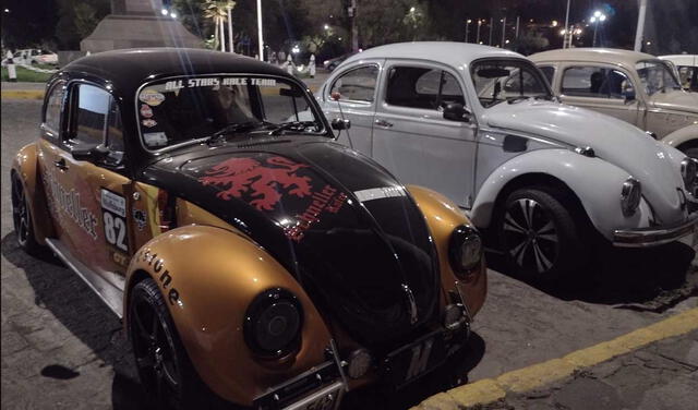 Autos escarabajo en Arequipa
