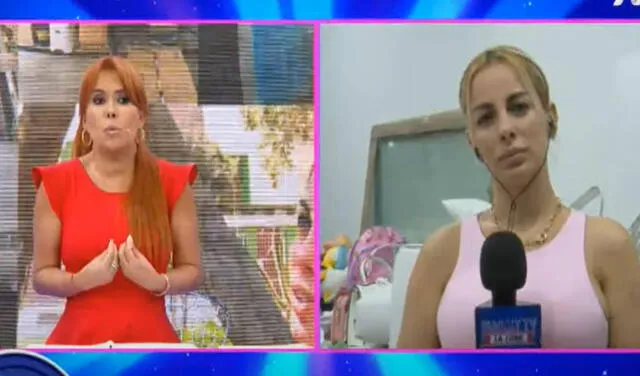 Magaly Medina preocupada por la situación de Dalia Durán y sus hijos. Foto: captura/ATV