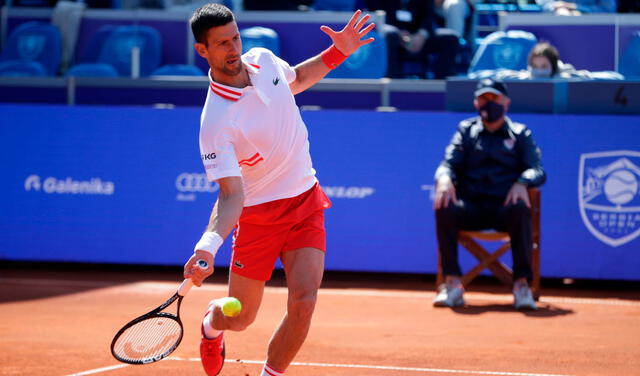 Novak Djokovic no podría enfrentarse a Rafael Nadal hasta la final del torneo. Foto: EFE