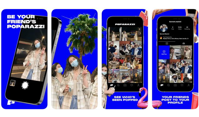 Solo podrás compartir fotografías de tus amigos. Foto: captura de App Store