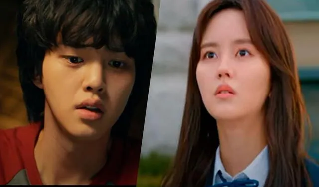 Captura del crossover de Love alarm y Sweet home. Foto: Netflix Korea