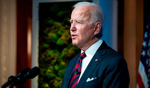 Este será el primer gran discurso de Joe Biden ante el Congreso durante su mandato. Foto: EFE