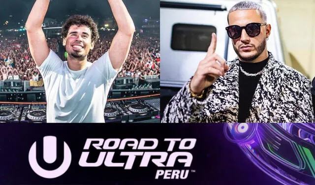 Road to ultra Perú 2022: confirman line up del festival con Afrojack y DJ Snake