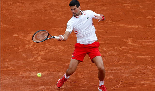 Djokovic venía de ganar el Australian Open 2021. Foto: EFE