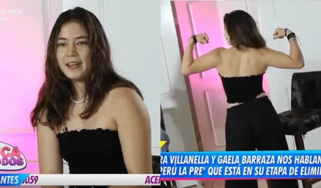 Kyara Villanella, hija de Keiko Fujimori, vuelve a sorprender en el Miss Perú La Pre. Foto: composición/ América TV