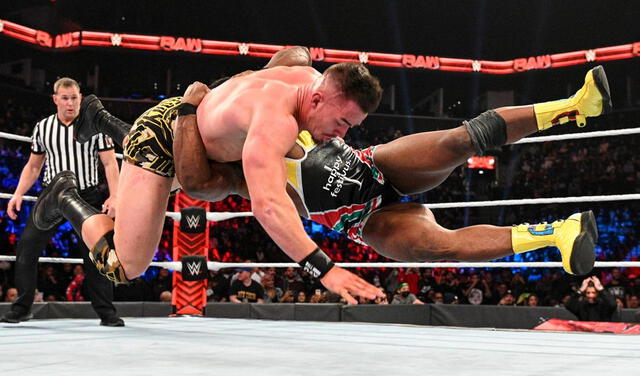 Big E retuvo el campeonato mundial de WWE ante Austin Theory. Foto: WWE