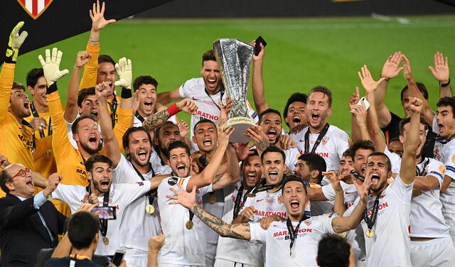 En el 2020, Sevilla venció en la final al Inter de Milán. Foto: EFE