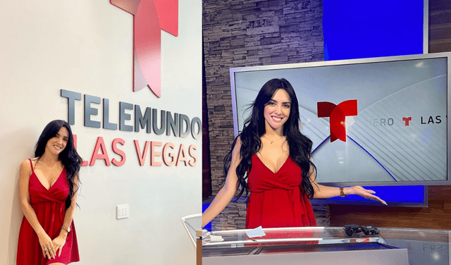 Rosángela Espinoza se convirtió en imagen de la cadena televisiva Telemundo