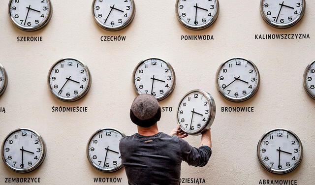 En la Unión Europea, el cambio de horario es el último domingo de marzo. Foto: EFE