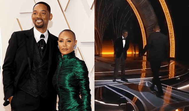 Will Smith golpeó a Chris Rock en los Premios Oscar 2022 tras bromear a su esposa