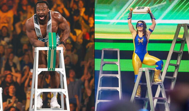 Big E y Nikki ASH se quedaron con los maletines del Money in the Bank. Foto: WWE