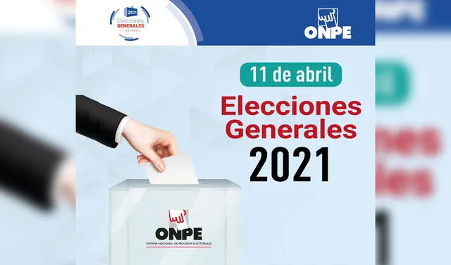 Elecciones 2021. Foto: ONPE