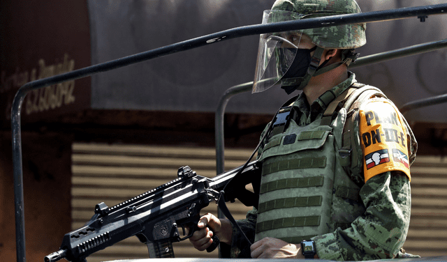 El Ejército Mexicano debe proteger la soberanía nacional. Foto: AFP El Ejército Mexicano debe proteger la soberanía nacional. Foto: AFP