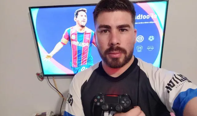 Nicolás Robles, el 9 argentino de FBC Melgar eSports y goleador del equipo. Es el Cuesta de las canchas virtuales.