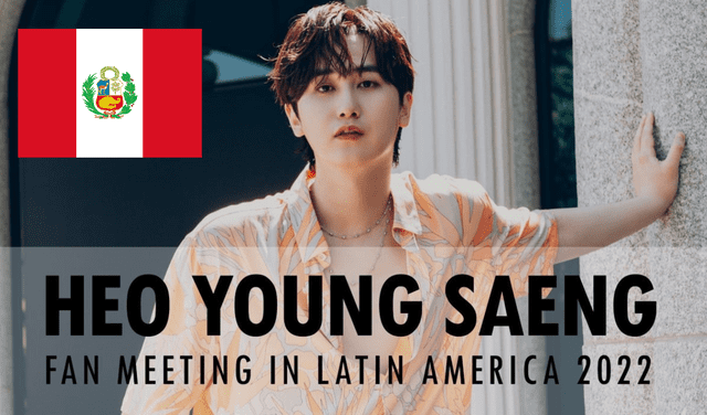 Heo Young Saeng Perú Lima Arequipa SS501
