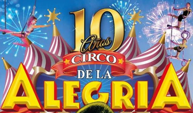 Popular payaso "Pitillo" presenta un show de aniversario. Foto: Facebook / Circo de la Alegría