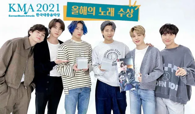 BTS Korean Music Awards 2021