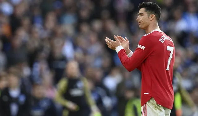 Cristiano Ronaldo anotó 24 goles en la temporada 2021-2022 con Manchester United. Foto: AFP