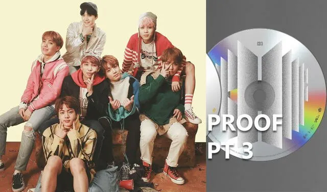 El tercer CD de "Proof" trae canciones de BTS exclusivas para la versión física. Foto: BIGHIT