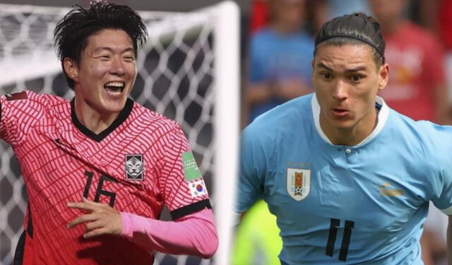 Uruguay y Corea del Sur se enfrentarán por la primera fecha de su grupo.