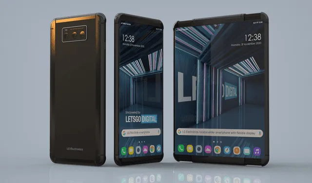 LG | Teléfono enrollable