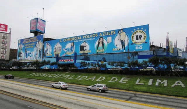 Polvos Azules es uno de los centros comerciales más concurridos de Lima. Foto: Facebook / Polvos Azules
