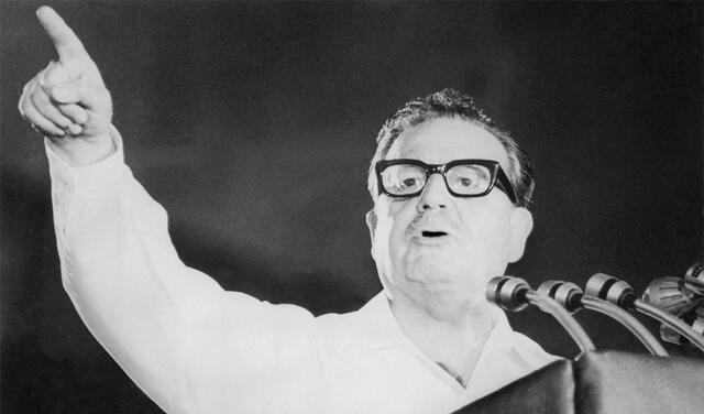 Salvador Allende fue electo presidente en 1970, cuando fue candidato por la agrupación Unidad Popular. Foto: AFP