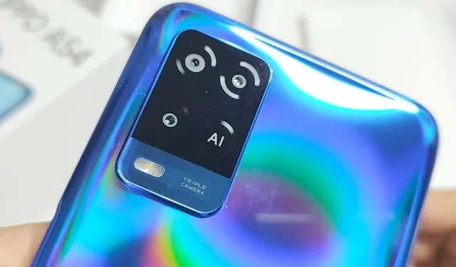 Celular OPPO Desbloqueado A54 128 GB Azul