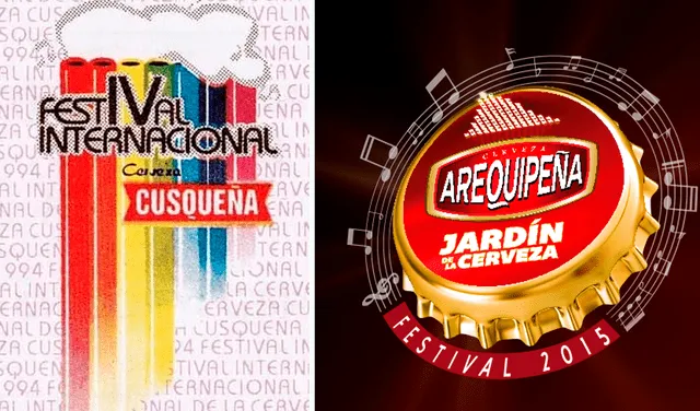 Estos festivales fueron los más populares para los peruanos. Foto: composición LR/captura de Facebook/ Jardín de la Cerveza Arequipa Oficial / Cusco Producciones