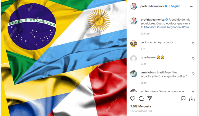 Reinaldo Dos Santos se retracta ante el partido de Perú vs Colombia