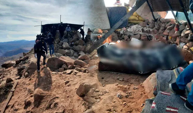 Enfrentamiento de mineros deja más muertos. Foto: composición La República / Ministerio Público
