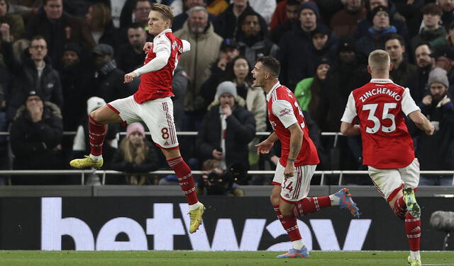 Arsenal sumó 47 puntos en la Premier League. Foto: AFP