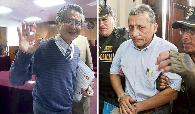 Alberto Fujimori y Antauro Humala