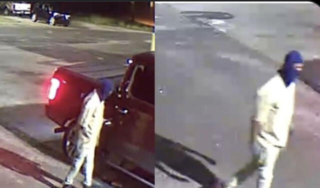 Imágenes del sujeto que asesinó a Jonshel Alexander. Foto: Departamento de Policía de New Orleans/Twitter