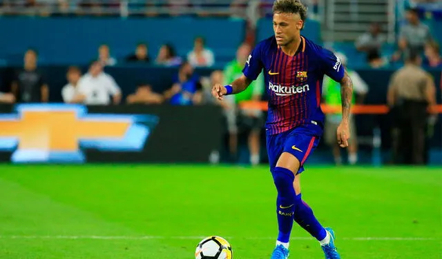 Neymar tuvo un paso notable de cuatro temporadas por el Barcelona. Foto: AFP