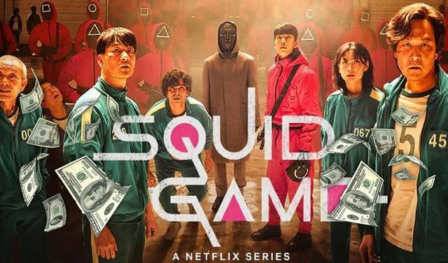 Squid game es la serie más vista en la historia de Netflix. Foto: composición/Netflix