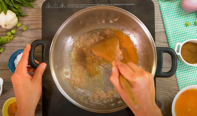 Preparación del locro de zapallo paso a paso. Foto: captura de Buenazo / YouTube