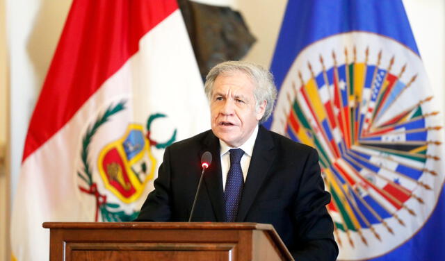 Luis Almagro. Foto: Presidencia de Perú