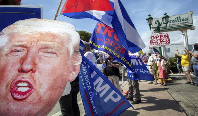 EE. UU.: caravana de recorren Miami a favor de Trump y contra el comunismo