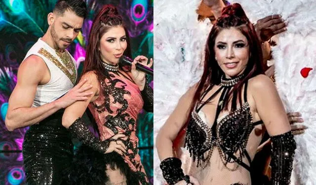 Milena Zárate compitió contra la influencer Gabriela Herrera en un reñido versus de salsa. Foto: captura de América TV