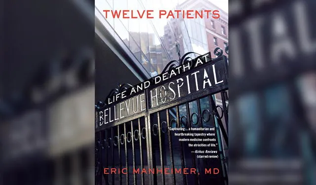 Doce pacientes: vida y muerte en el Hospital Bellevue, libro que sirve de inspiración para la serie. Foto: Hachette Book