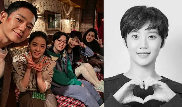 Unidad. Actores de Snowdrop publicaron casi en simultáneo su despedida de Kim Mi Soo. Foto: Instagram/Naver