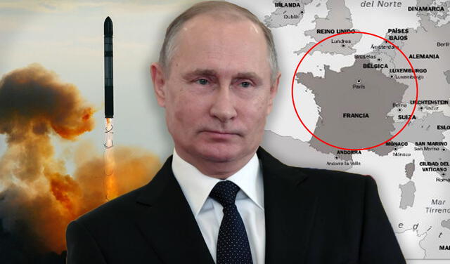 El presidente Vladimir Putin había indicado que esta arma iba a estar operativa en el 2022. Foto: composición LR/Sputnik/AFP/mapamundi